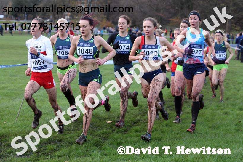 Senior Women and under-23 Womens 2017 British Athletics Liverpool Cross Challenge, Sefton Park, Liverpool. Photo:  David T. Hewitson/Sports for All Pics